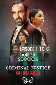 Criminal Justice Adhura Sach 2022 Season 3 Hindi DSNP Episode 1 To 6